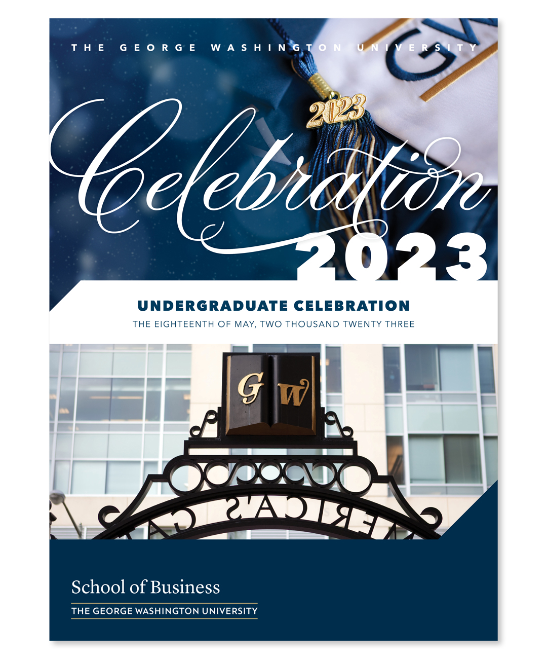 2023 Undergraduate Commencement Celebration Program